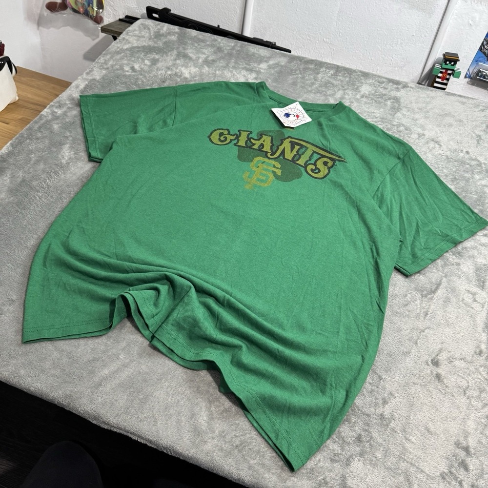 San Francisco Giants NWT St. Patricks Day WILSON Tshirt Mens XL MLB Sports